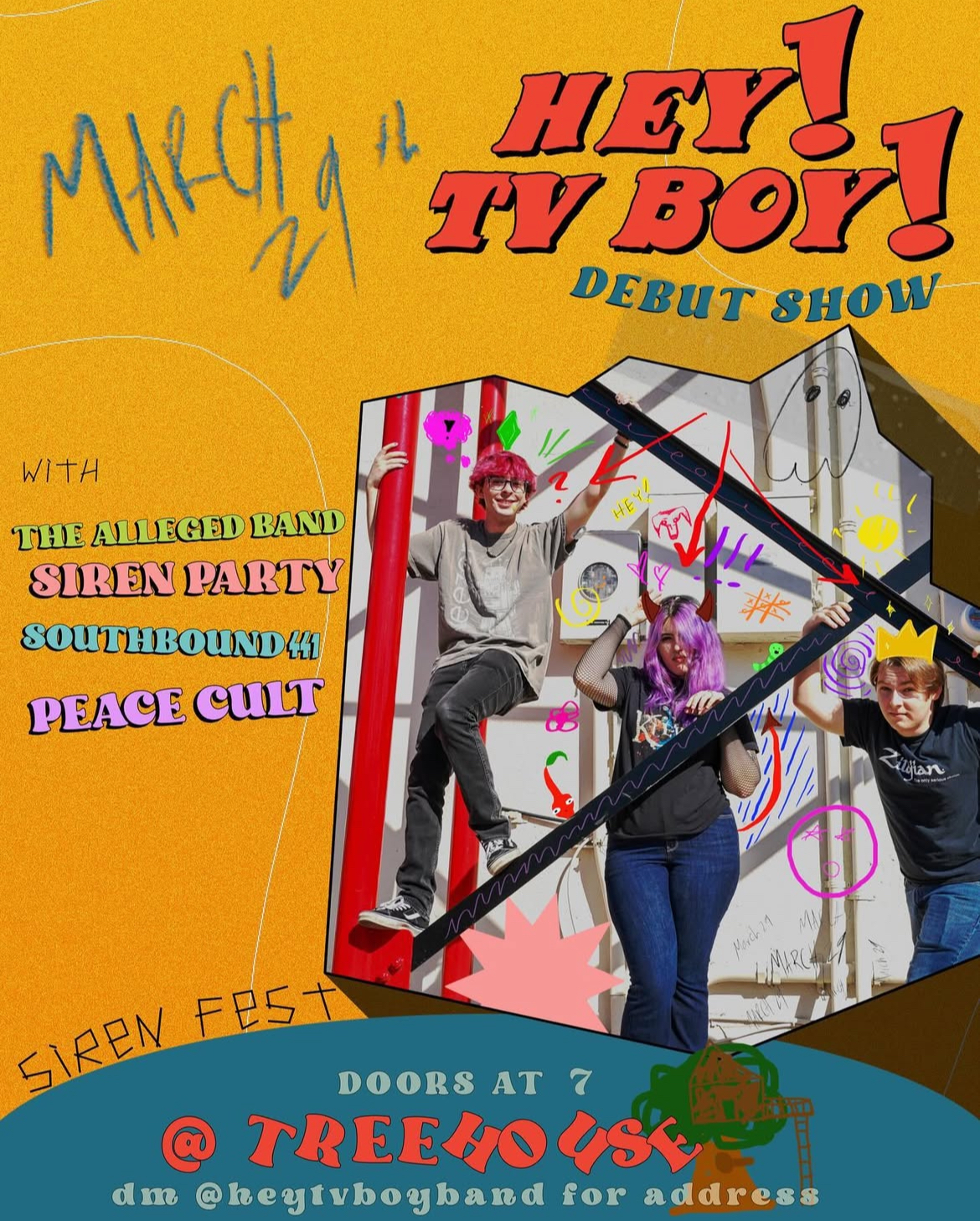 Show flyer for March 29, 2024
