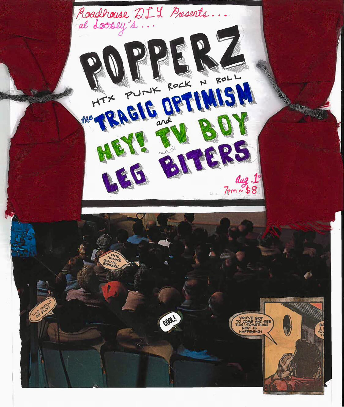 Show flyer for August 1, 2024